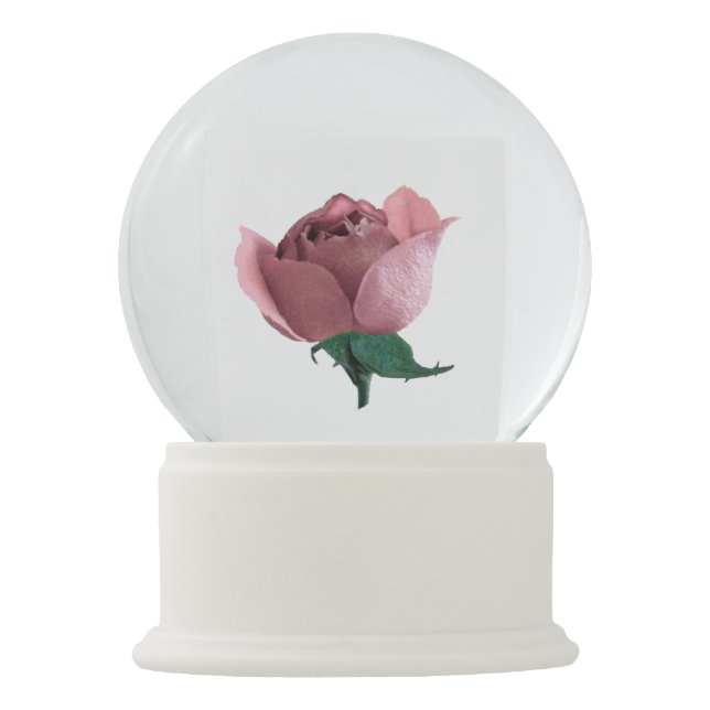 Boule À Neige Snowglobe rose (Devant)