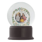 Vert doré blanc | Couronne et photo