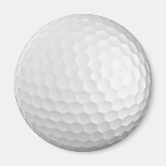 Boule de golf 2 1/2 pouce Magnet rond (Devant)