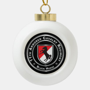 Boule En Céramique 11e régiment de cavalerie blindée