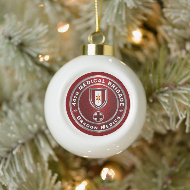 Boule En Céramique 44e brigade Médicale (Arbre)