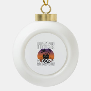 Boule En Céramique A Entendu Le Bouchon De Liège Éclater Maison Hanté