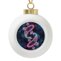 Aquarium exotique coloré et translucide