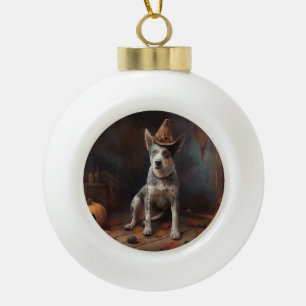 Boule En Céramique Australie Citrouilles de bétail Halloween effroi