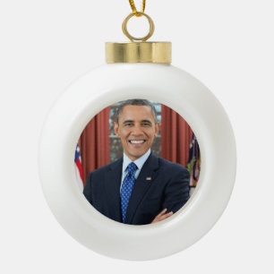 Boule En Céramique Barack Obama