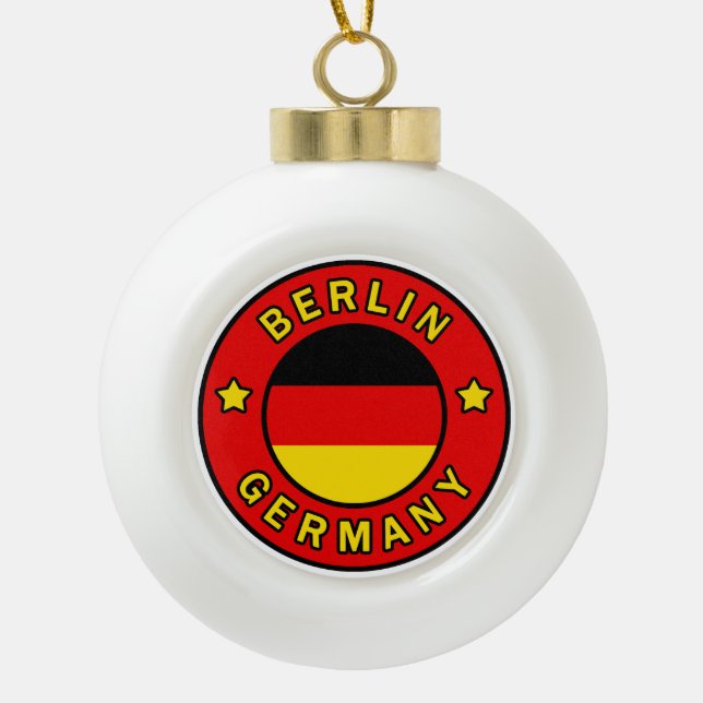 Boule En Céramique Berlin Germany (Devant)