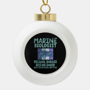 Boule En Céramique Biologiste marin Biologie marine