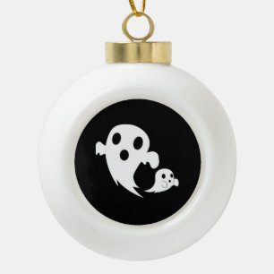 Boule En Céramique Boo blanc
