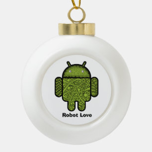 Boule En Céramique Bubbles Doodle Character pour le robot Android™