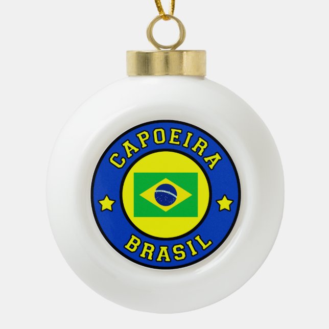Boule En Céramique Capoeira Brasil (Devant)