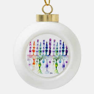 Boule En Céramique Cellules cônes cellules tiges et neurones bipolai