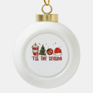 Boule En Céramique C'est la saison Basketball de Noël 