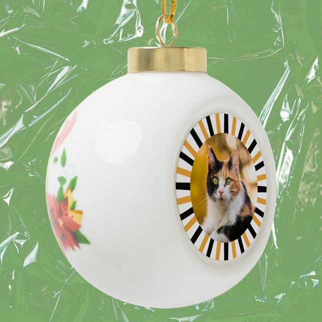 Boule En Céramique Chat calico  (Créateur téléchargé)