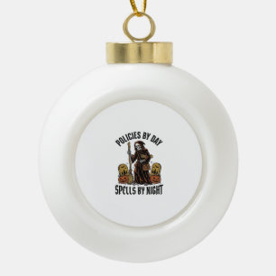 Boule En Céramique Chemise de sorcière d'assurance Agent drôle d'Hall