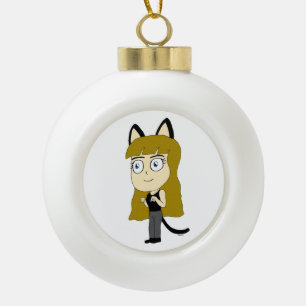 Boule En Céramique chibi catgirl