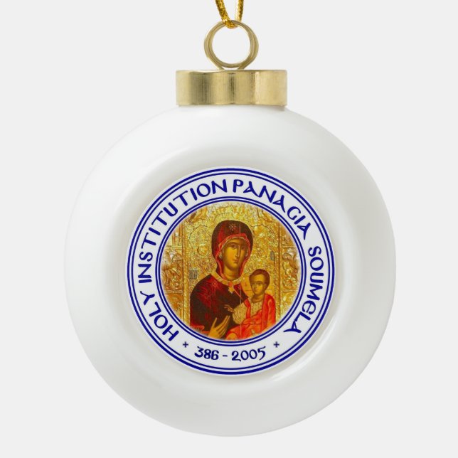 Boule En Céramique Christmas Tree Ornament (Devant)