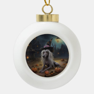 Boule En Céramique Citrouilles chinois arrêtés Halloween effrayant