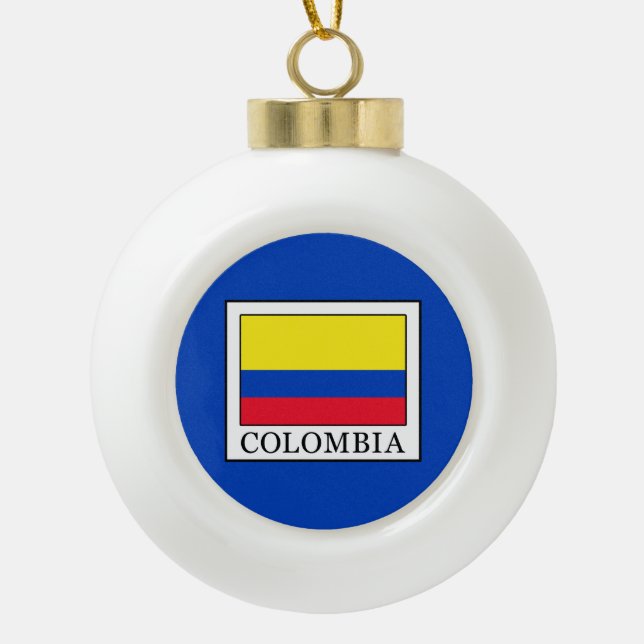 Boule En Céramique Colombie (Devant)