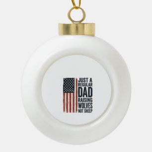 Boule En Céramique Conception de chemise vintage patriotique pour pap