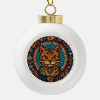 Boule En Céramique Conception de perle Kitty