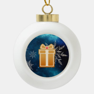 Boule En Céramique Cookies de Noël en pain d'épice