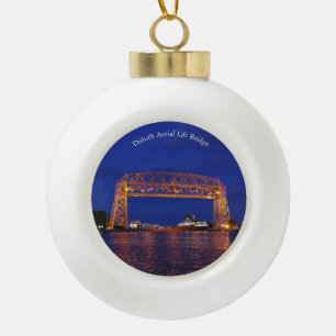 Boule En Céramique Duluth Aerial Lift Bridge & John G. Munson
