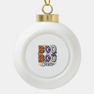 Boule En Céramique Équipe Boo infirmière conception de chemise vintag