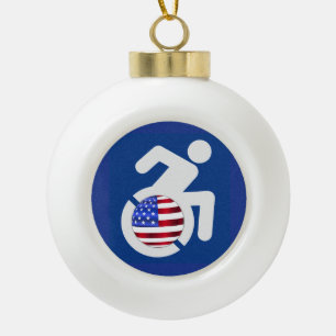 Boule En Céramique États-Unis handicapés