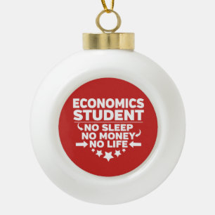 Boule En Céramique Étudiant en économie, sans vie ni argent