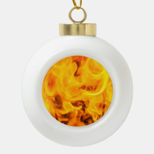 Boule En Céramique Feu et flammes