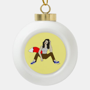 Boule En Céramique fille foy