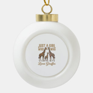 Boule En Céramique Fille Vintage qui aime la conception de T-shirt de