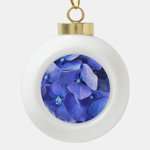 BOULE EN CÉRAMIQUE FLEURS DE JARDIN