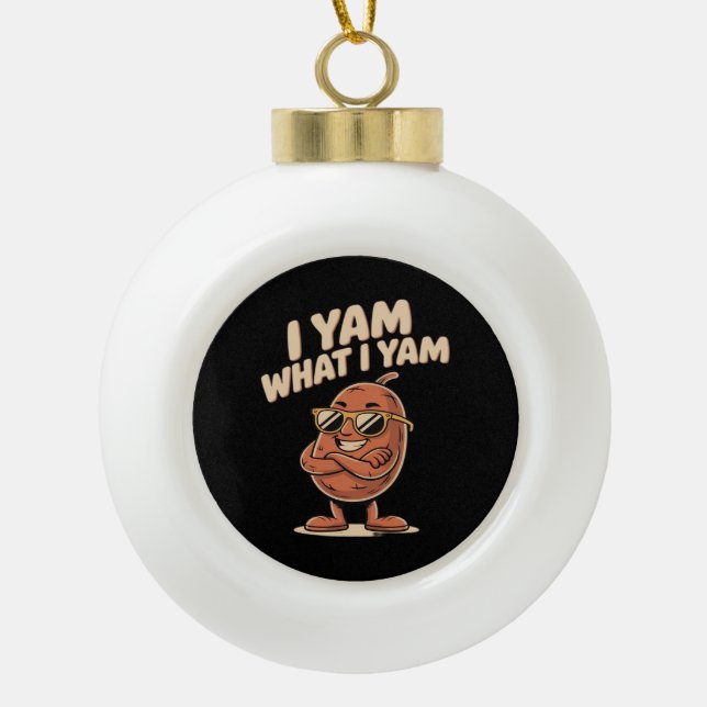 Boule En Céramique I Yam What I Yam Classic Citation (Devant)