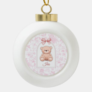 Boule En Céramique Iris   Conception personnalisée d'ours en peluche 