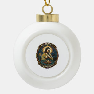 Boule En Céramique Jésus a lâché la nourriture de rue de tacos de nui