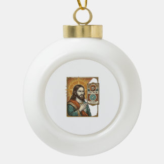 Boule En Céramique Jésus Faux Vérifié Coche Arnaque Troll Social Hu