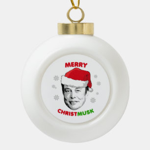 Boule En Céramique Joyeux Christmusk