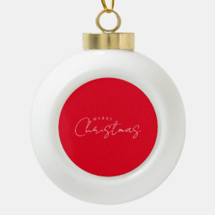 Boule En Céramique Joyeux Nouvel An Joyeux Noël Période des Fêtes