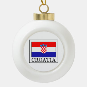 Boule En Céramique La Croatie