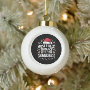 Boule En Céramique Les plus susceptibles de danser avec leur famille 