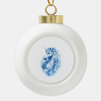 Boule En Céramique Licorne Reine des Glaces (1)