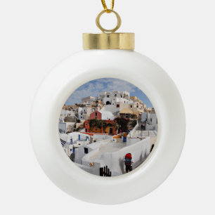 Boule En Céramique L'île de Santorin (Thira), Grèce