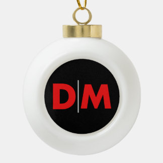 Boule En Céramique Logo DM personnalisé