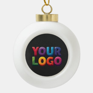 Boule En Céramique Logo personnalisé Téléchargez votre logo Entrepr