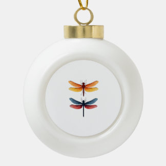Boule En Céramique Love Dragonflies child small simple Minimalist Dra