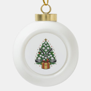 Boule En Céramique Matériel de golf Christmas Tree Golf