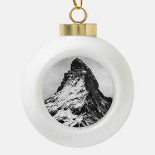 Boule En Céramique Matterhorn, Alpes noirs et blancs