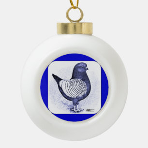 Boule En Céramique Modena Argent Pigeon
