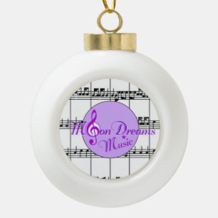Boule En Céramique MoonDreams Music Ornament en céramique (Bell)